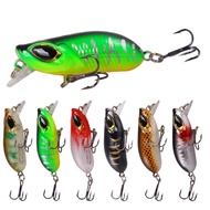 [TTFF] Lure Bait 6cm/7.5g CC60 Floating Warcraft Minnow Fake Bait Hard Bait Fake Bait Sea Fishing Fr