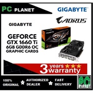 GIGABYTE GeForce GTX1660 Ti 6GB OC GDDR6 GPU / Graphic Card / GV-N166TOC-6GD #Stock Ready#