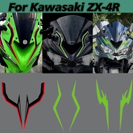 Kawasaki Fairing Sticker Waterproof Reflective Modified Decal Decoration for Kawasaki Ninja ZX-4R ZX