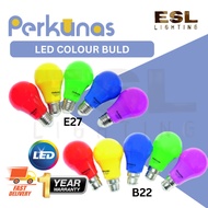 PERKUNAS A60 10W Colour Bulb E27/B22