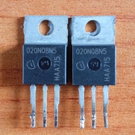 MOSFET 020N08N5 (120A 80V) Removed Original Already Passed Normal Test Price 1 Pcs
