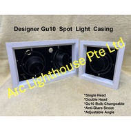 Designer Gu10 Spot Light Casing/Gu10 Light Bulb Fitting