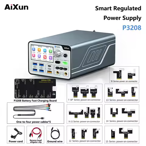 Aixun P3208 320W Intelligent Regulated Power Supply One-click Power-on Tool for Mobile Phone Repair 