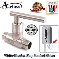 Super Heavy Duty Stainless Steel SS304 Shower Water Heater Control Valve Stopcock