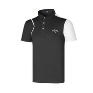 【Callaway】golf Short-Sleeved Men's T-Shirt Men's POLO Shirt Men's golf Men's Top Men's Jersey