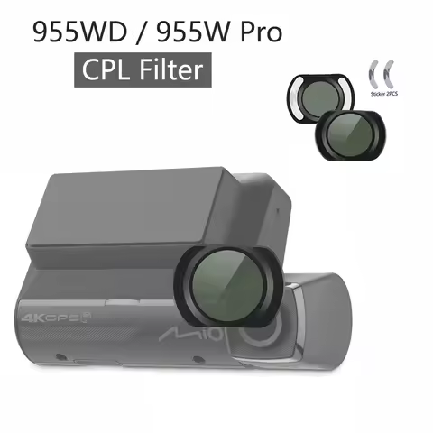 for Mio MiVue 955W Pro / 955WD Dash Cam CPL filter HD Lens Dust Protection Anti Glare