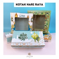 10pcs Ramadan Hari Raya Box Handle Box/Kuih Lapis Kotak Kuih Biskut Hari Raya Box/Biscuit Box Gift Box