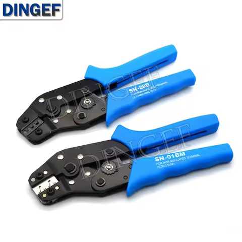 SN-28B SN-01BM Ratchet Type DuPont plug XH2.54 2.8 PH2.0 Terminal Crimping Clamp Ues for RC JR Servo