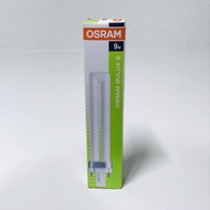 Osram หลอดตะเกียบ DULUX S 9W /840 แสงคูลชนิดขั้วเสียบ 2 เข็ม