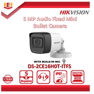 HIKVISION DS-2CE16H0T-ITFS 5 MP Audio Fixed Mini Bullet Camera