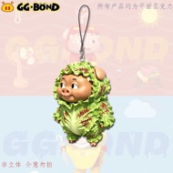 GGBond Pigman Fun Abstract Acrylic Mobile Phone Chain Student Backpack Pendant Pendant Super Friend 