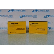 United MTB Bike Inner Tube 26 X 1.50 - 1.75 Presta FV 60mm Flexible Rubber Not Easy to Leak - Inner 