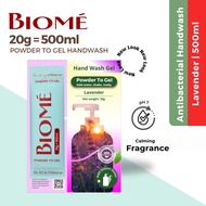 BIOME Powder-to-Gel Handwash Soap 20g - 500ML - Sabun Pencuci Tangan