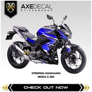 Striping Ninja Z 250 Grafis / Stiker Motor Kawasaki Z250 Desain Custom / Stock Decal