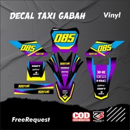 Grain Ojek Decal Spider Yz Decal New Grain Ojek Decal Vinyl Material Hologram Material Free Custom