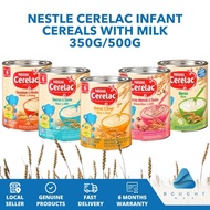 Nestle Cerelac Infant Cereal - Rice & Milk 350g/500g, Nutritious Baby Food