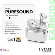 Dmes PureSound ANC Wireless Earphones 5.4 Bluetooth Earbuds | Active Noise Cancellation | Call ENC |