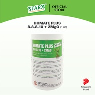 STARX 🇸🇬 | Humate Plus 8+8+8+10+2MgO (1kg) - Organic Compound Fertiliser Containing Humates