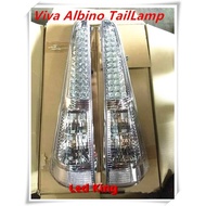 🔥Ready Stock🔥Perodua Viva Tail Lamp Albino Smoke Led Lampu
