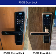 SINGGATE [Bundle] Digital Wooden Door Lock + Biometrics Digital Gate Lock | FS012 + FM021