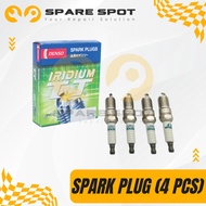 Denso Iridium TT IT20TT Spark Plug For Proton Exora Gen2 Persona Preve Saga BLM Satria Neo Waja CAMP