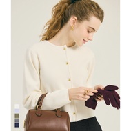 Comcoca | Yellow Button Wool Cardigan Cardigan Woman Sweater