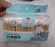生活老媽竹棒棉花棒 800支 4包獨立包裝