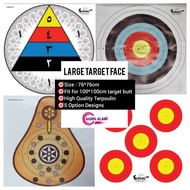🇲🇾 Target Face Archery Heavy Duty Puta/JVD Fita Format/Triangle/Vegas Fit to 100*100cm Target butt🔥c