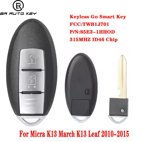 TWB1J701 OEM Board Smart Remote Control Car Key Fob for Nissan Leaf March K13 Key 2010-2016 315MHz I