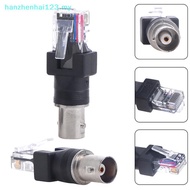 hanzhenhai123   1Pc High Quanlity Bla Connector BNC Female Ja To RJ45 Male Plug RF Adapter Coaxial C