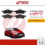 REMSA Rear Brake Pads (1 set) - Compatible with H/D Civic FK2R EU 1.8'12