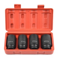 Universal Axle Nut Socket Kit Set 30mm32mm34mm36mm Electric Wrench Pneumatic Hexagon