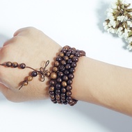 Feng Shui Agarwood Rosary – 108 Beads 6/7/8mm | Meditation & Daily Wear | Meaningful Gift