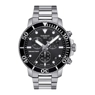 Tissot Seastar 1000 chronograph Tissot Seastar 1000 black silver t1204171105100 men's watches