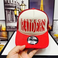 RAIDERS LoGo Printed Mesh Cap, Suitable for Both Men and Women.