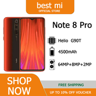 NEW xiaomi redmi note 8 pro NFC 6gG 128G สีสุ่ม (หรือสีที่ระบุ) (พร้อมบรรจุภัณฑ์) มาถึงอย่างรวดเร็ว