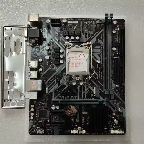 used for Gigabyte B360M-D2V LGA1151 Intel B360 mATX Motherboard DDR4 M.2 Support 8/9th Gen CPU