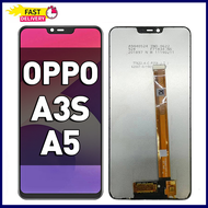 LCD OPPO A3S Original oppo a5 ORI Asli Full set For Glass Touch Screen Digitizer