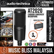 [READY STOCK] Audio Technica AT2020 Cardioid Condenser Microphone (Audio-Technica AT-2020 / AT 2020)