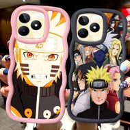 MERAH Z-57 Uzumaki Naruto Red Black Pink Case Casing for Realme C51S C61 C51 C63 Note 50 C53 60