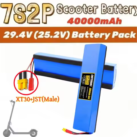 24V 4000mAh 18650 7S2P Li-ion rechargeable battery pack suitable for battery replacement of 29.4V el