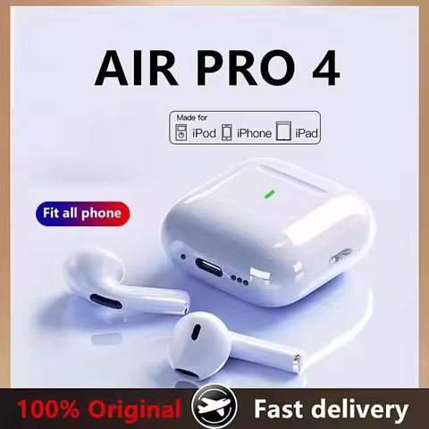 For Original AirPods Pro4 pro 4C-type Wireless Headphone Bluetooth Earphone e In Ear Tws GamingSport
