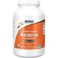 sgseller> Now Foods Certified Organic, Acacia Fiber Powder, 340g - [] []