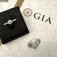 GIA Natural Diamond Ring 0.31 Ct/F/VS1/3EX H & A Hearts And Arrows PT950 Platinum Set n1516-01