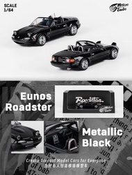 MicroTurbo MT 1:64合金模型。MX-5 1代 Eunos Roadster (NA/Miata) ，Pandem Rocket Bunny 火箭兔寛體改装版。第四批預售中，Metall