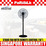 Mistral MSF041R Stand Fan with Remote Control (16inch)