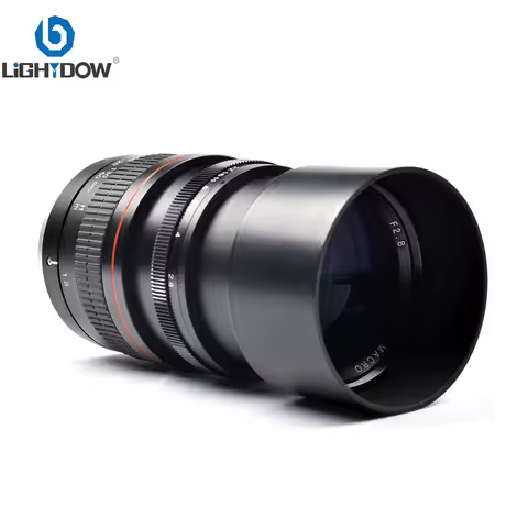 Lighdow Telephoto Prime Lens 135mm F2.8 for Nikon Canon EOS 760D 800D 60D 70D 80D 5DIV 77D 5DIII 130