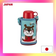 TIGER Thermal Flask 600ml with Direct Drinking Cup 2WAY Stainless Bottle with Pouch Sahara Korobokuru Annie MBR-C06GGA