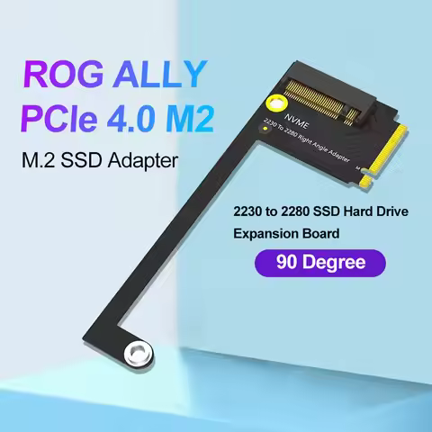For Rog Ally Handheld Conversion 2230 to 2280 SSD Hard Drive Expansion Board NVME M-Key M.2 PCIE 4.0