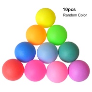 2024 New PP Material Ping Pong Balls High Elasticity Mixed Colours Table Tennis Ball Seamless 40mm Training Balls 10 Pcs/Pack